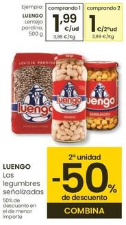 Oferta de Luengo - Llenteja Pardina por 1,99€ en Eroski