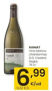 Oferta de Raimat - Vino Blanco Chardonnay D.o. Costers Segre por 6,99€ en Eroski