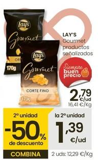 Oferta de Lay's - Gourmet Productos Senalizados por 2,79€ en Eroski
