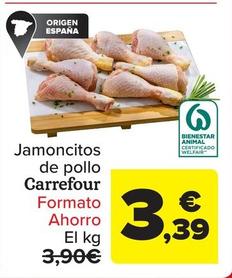 Oferta de Carrefour - Jamoncitos de pollo   por 3,39€ en Carrefour