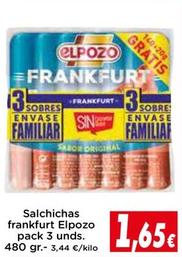 Oferta de Salchichas por 1,65€ en Proxi