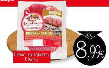 Oferta de Carne de cerdo por 8,99€ en Supermercados Piedra