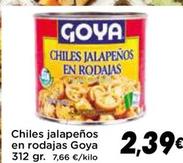 Oferta de Jalapeños por 2,39€ en Supermercados Piedra