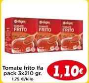 Oferta de Tomate frito por 1,1€ en Supermercados Piedra