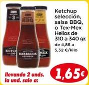 Oferta de Salsas por 1,65€ en Supermercados Piedra