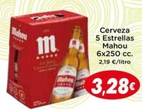 Oferta de Cerveza por 3,28€ en Supermercados Piedra