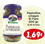 Oferta de Pepinillos por 1,69€ en Supermercados Piedra