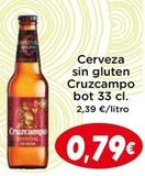 Oferta de Cerveza por 0,79€ en Supermercados Piedra