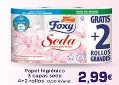 Oferta de Papel higiénico por 2,99€ en Supermercados Piedra