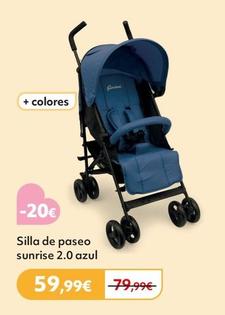 Oferta de Giordani - Silla De Paseo Sunrise 2.0 Azul por 59,99€ en Prénatal