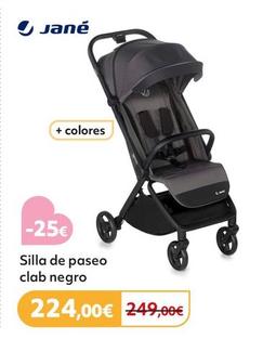 Oferta de Jané - Silla De Paseo Clab Negro por 224€ en Prénatal