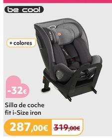 Oferta de Be Cool - Silla De Coche Fit I-size Iron por 287€ en Prénatal