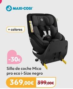 Oferta de Maxi-Cosi - Silla De Coche Pro Eco I-size Negro por 369€ en Prénatal