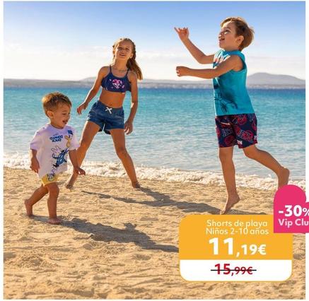 Oferta de Shorts De Playa Ninas 2-10 Anos por 11,19€ en Prénatal