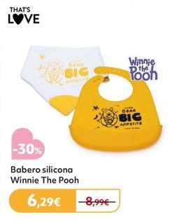 Oferta de That's Love - Babero Silicona Winnie The Pooh por 6,29€ en Prénatal