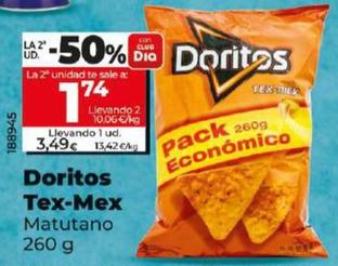 Oferta de Matutano - Doritos Tex-Mex por 3,49€ en Dia