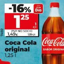 Oferta de Coca Cola - Original por 1,25€ en Dia