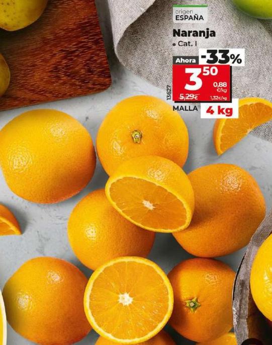 Oferta de Naranja por 3,5€ en Dia