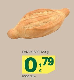 Oferta de Pan Sobao  por 0,79€ en HiperDino