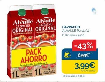 Oferta de Gazpacho por 3,99€ en Supermercados La Despensa