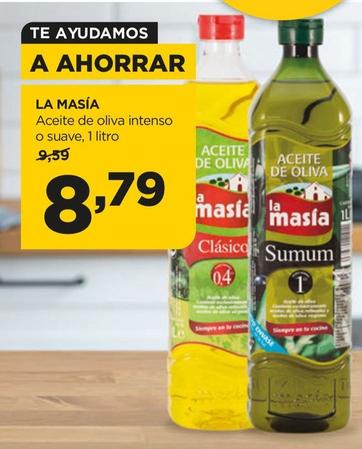 Oferta de La Masía - Aceite De Oliva Intenso O Suave por 8,79€ en Alimerka