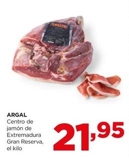 Oferta de Argal - Centro De Jamón De Extremadura Gran Reserva por 21,95€ en Alimerka