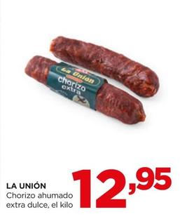 Oferta de La Unión - Chorizo Ahumado Extra Dulce por 12,95€ en Alimerka