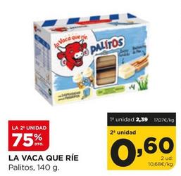 Oferta de La Vaca Que Ríe - Palitos por 2,39€ en Alimerka