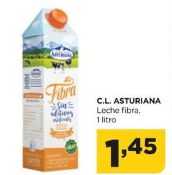 Oferta de Central Lechera Asturiana - Leche Fibra por 1,45€ en Alimerka