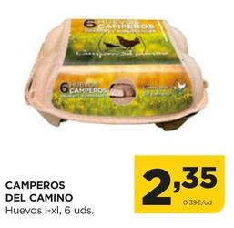 Oferta de Camperos Del Camino - Huevos L-xl por 2,35€ en Alimerka