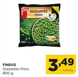 Oferta de Findus - Guisantes Finos por 3,49€ en Alimerka