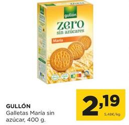 Oferta de Gullón - Galletas María Sin Azúcar por 2,19€ en Alimerka