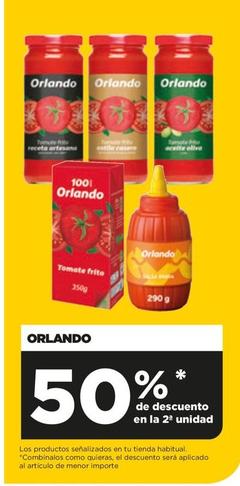 Oferta de Orlando - Tomate Frito en Alimerka