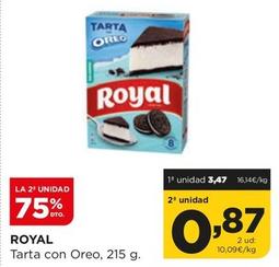 Oferta de Royal - Tarta Con Oreo por 3,47€ en Alimerka