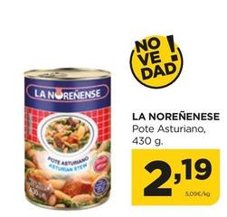 Oferta de La Noreñenese - Pote Asturiano por 2,19€ en Alimerka