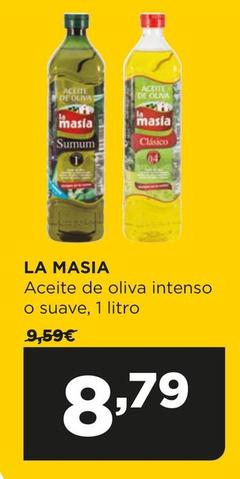 Oferta de La Masía - Aceite De Oliva Intenso O Suave por 8,79€ en Alimerka