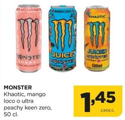 Oferta de Monster - Khaotic por 1,45€ en Alimerka