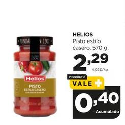 Oferta de Helios - Pisto Estilo Casero por 2,29€ en Alimerka