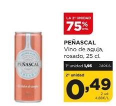 Oferta de Peñascal - Vino De Aguja, Rosado por 1,95€ en Alimerka