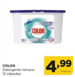 Oferta de Colon - Detergente Nenuco por 4,99€ en Alimerka