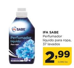 Oferta de Ifa Sabe - Perfumador Líquido Para Ropa por 2,99€ en Alimerka