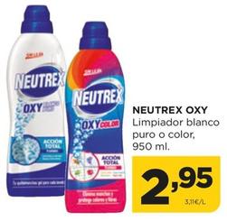 Oferta de Neutrex - Coxy Limpiador Blanco Puro O Color por 2,95€ en Alimerka