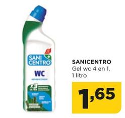 Oferta de Sanicentro - Gel wc 4 En 1 por 1,65€ en Alimerka