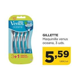 Oferta de Gillette - Maquinilla Venus Oceana por 5,59€ en Alimerka