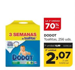 Oferta de Dodot - Toallitas por 6,89€ en Alimerka