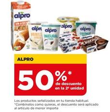Oferta de Alpro - Los Productos Señalizados En Tu Tienda Habitual en Alimerka