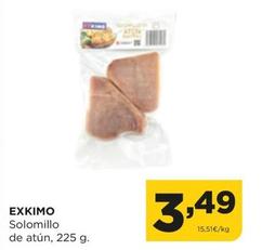 Oferta de Exkimo - Solomillo De Atún por 3,49€ en Alimerka