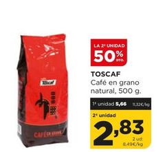 Oferta de Toscaf - Café En Grano Natural por 5,66€ en Alimerka