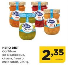 Oferta de Hero Diet - Confitura De Albaricoque por 2,35€ en Alimerka