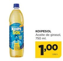 Oferta de Koipesol - Aceite De Girasol por 1€ en Alimerka